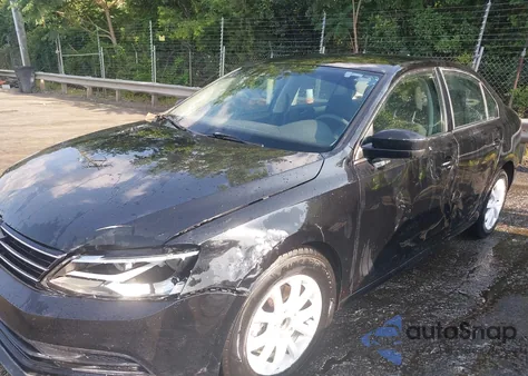 2015 Volkswagen Jetta 1.8T Se из США, поврежденный, VIN 3VWD17AJ9FM342127